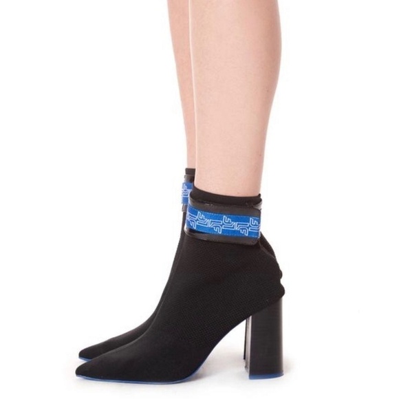 💕JEFFREY CAMBELL x LF💕 Siren Sock Booties - Picture 4 of 8